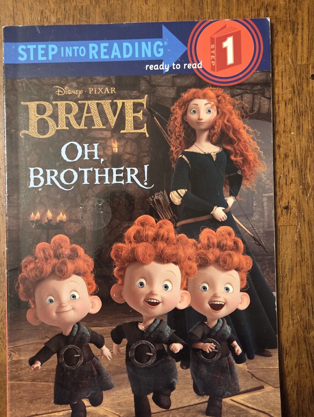 Disney Pixar Brave Oh Brother Step Into Reading Level 1 Book